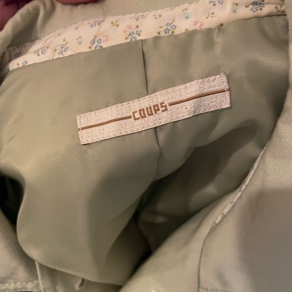 Pea coat (blazer-jacket) in pistachio green - Picture 10 of 12